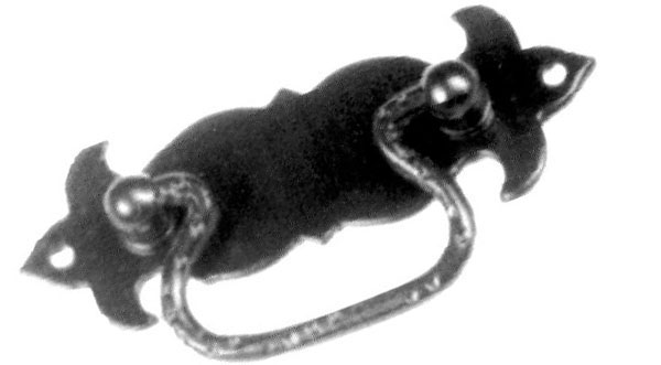 TIRADOR ANILLA PLACA 73961 IMEX 95X35 MM