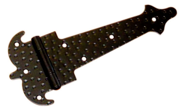 BISAGRA FORJA NEGRO MATE 554 AMIG 200 MM