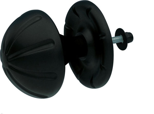 POMO PUERTA NEGRO MATE 16-6131 AMIG 75 MM