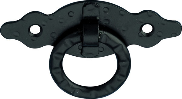 TIRADOR MUEBLE NEGRO MATE 1000-6125 AMIG -