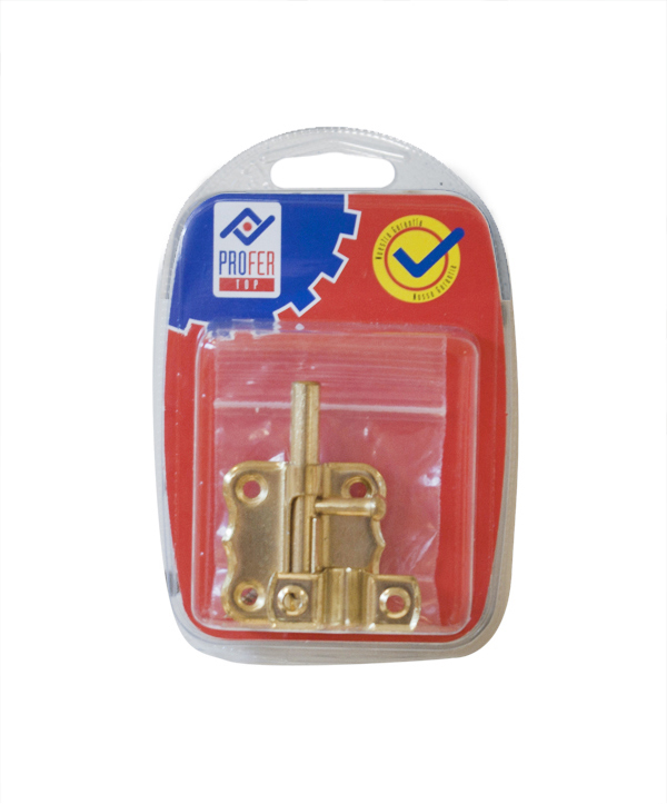 PASADOR LATONADO BL. 1 PZA PT0699 PROFER TOP 40 MM