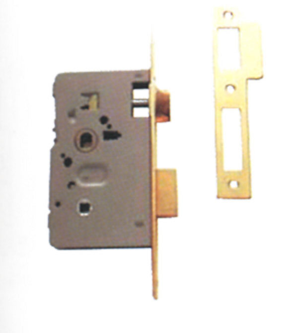 PICAPORTE HIERRO LATONADO 2014/50/HL TESA 50