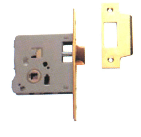 PICAPORTE HIERRO LATONADO 2015/50/HL TESA 50