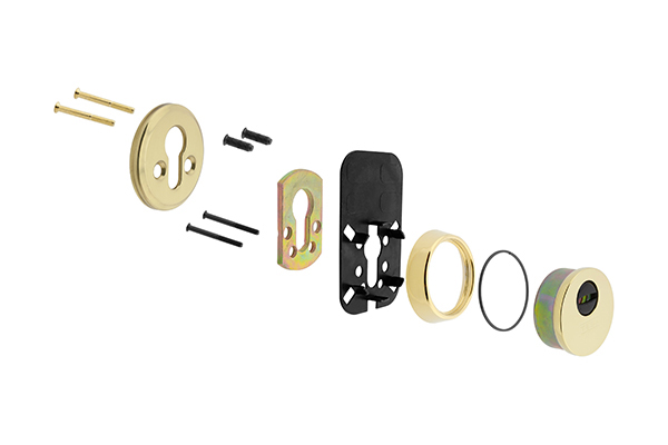 ESCUDO ALTA SEGURIDAD E700L LATON MATE E700L26LM TESA -