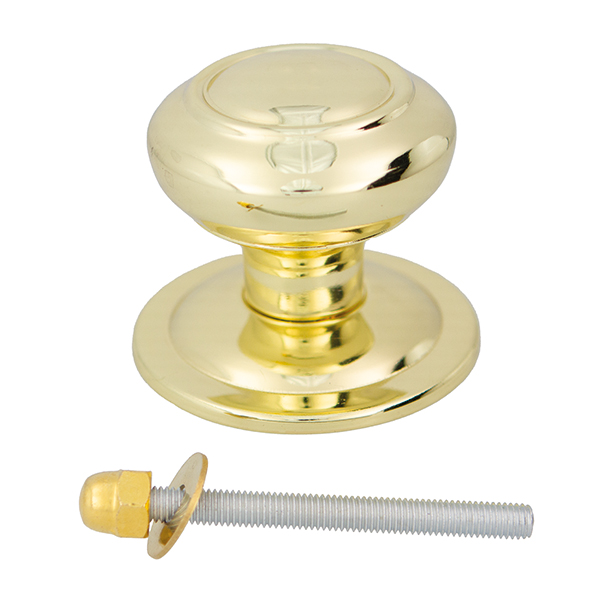 POMO PUERTA ENTRADA LATON 24245 AMIG 70 MM