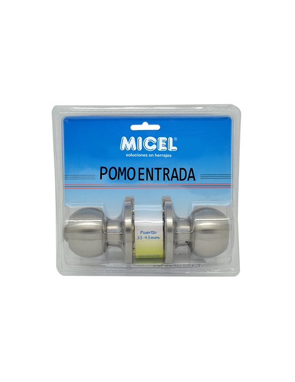 POMO BOLA PUERTA ENTRADA INOX 11154 MICEL -