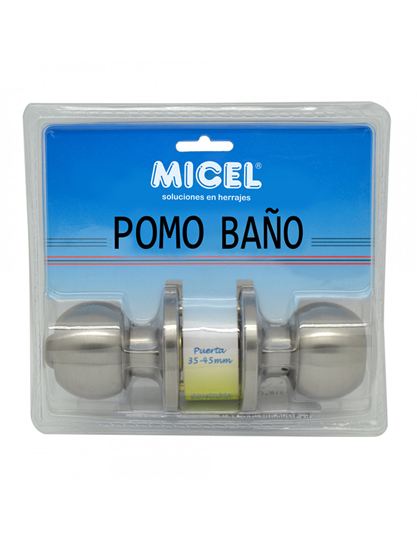 POMO BOLA BAÑO INOX 11156 MICEL -