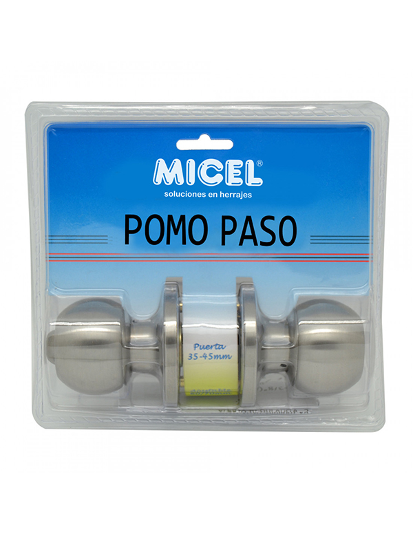 POMO BOLA PUERTA PASO INOX 11160 MICEL -