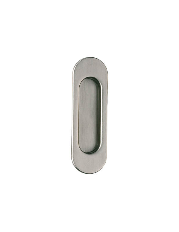 TIRADOR EMBUT. OVAL CORREDERA INOX 22120 MICEL 120X40 MM