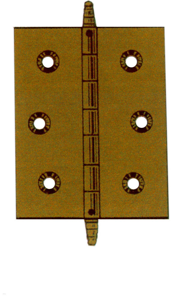 BISAGRA LATONADA REMATE ALTO 207-100 LIM 60X40 MM