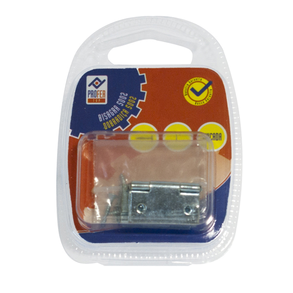 BISAGRA CUADRADA 5002 ZN BL. 4 PT1198 PROFER TOP 1''