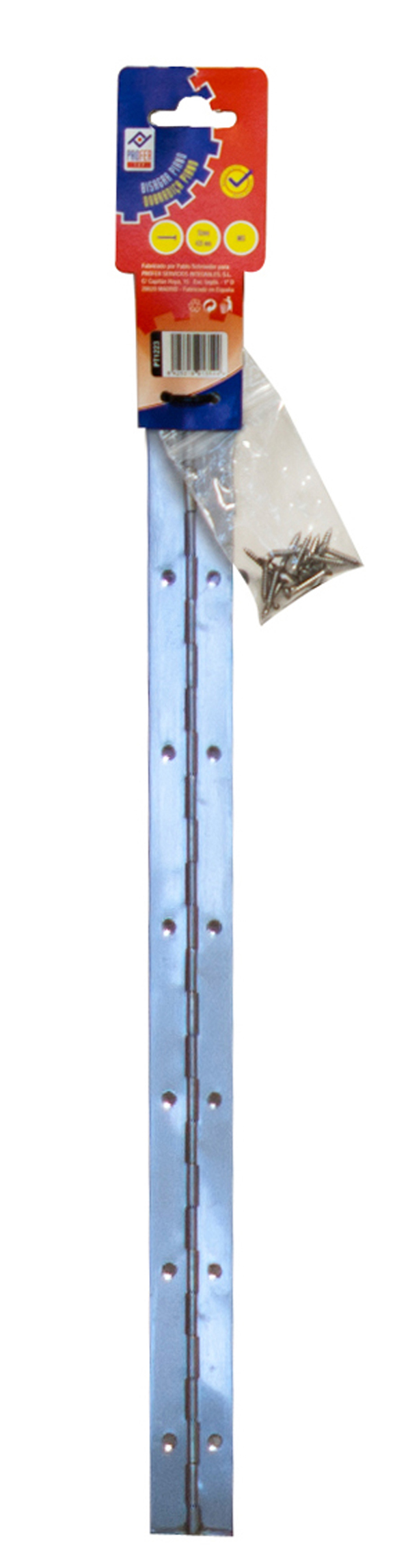 BISAGRA PIANO CORTADA INOX PT1224 PROFER TOP 32X600 MM