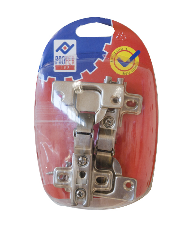 BISAGRA CAZOLETA ACODADA BL.2 PT0683 PROFER TOP 35 MM