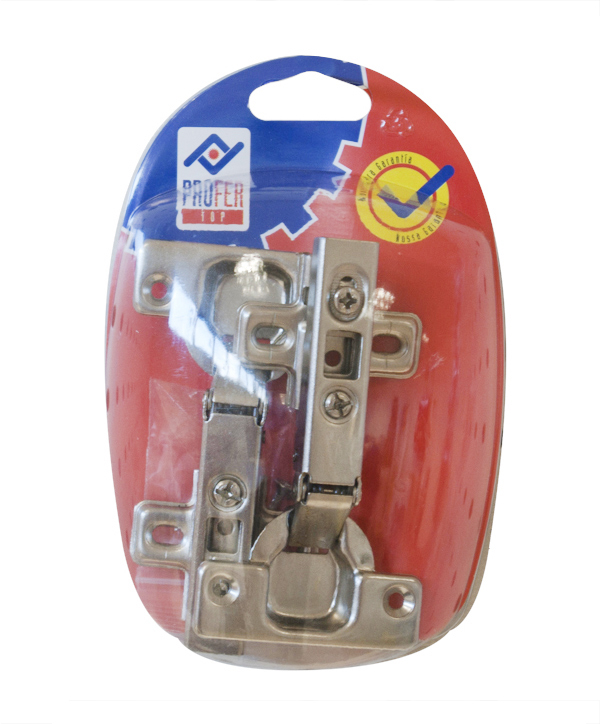 BISAGRA CAZOLETA CLIP RECTA 2 PT0688 PROFER TOP 35 MM