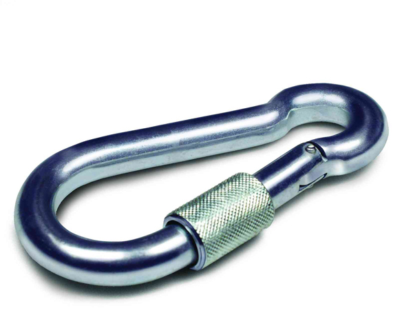 MOSQUETON BOMBERO C/SEGURO ZN MBS112 DAMESA 12X140 MM