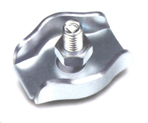 SUJETACABLE PLANO SIM.ZN C/100 SPS203 DAMESA 3 MM