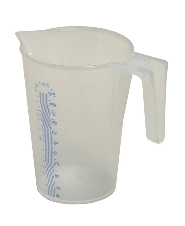 JARRA MEDIDORA POLIPROPILENO MB-PP-100 MATO 1 L