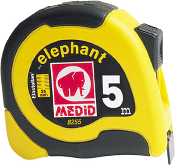 FLEXOMETRO BIMATERIA 8255 MEDID 5MTX25 MM