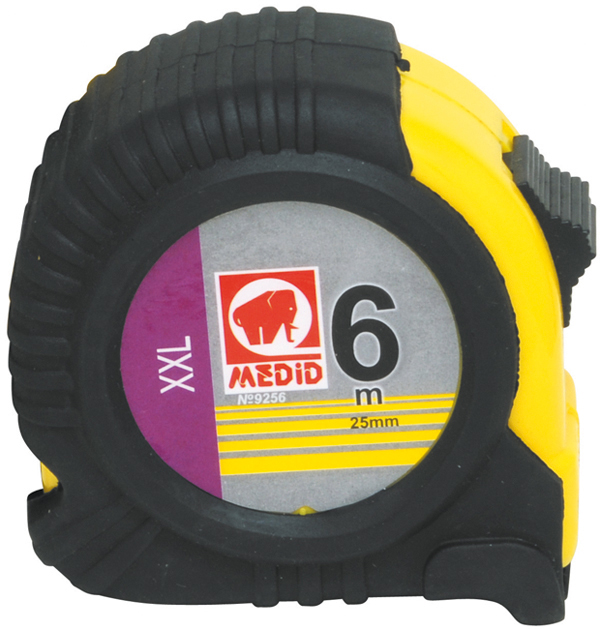 FLEXOMETRO FUNDA GOMA 9310 MEDID 10MTX25MM