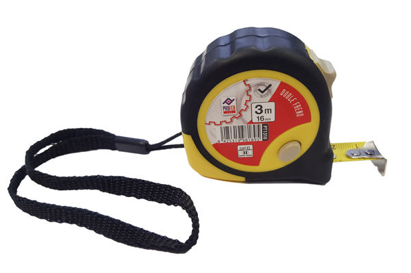 FLEXOMETRO GOMA PT1312 PROFER TOP 5MTX25 MM