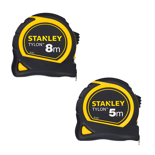 PACK 2 FLEXOMETRO TYLON 5MTX19+8MTx25 STHT0-74260 STANLEY -