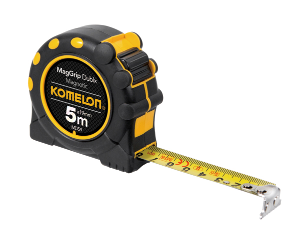 FLEXOMETRO D.CARA MAGNETICO 29298D KOMELON 5MTX25 MM