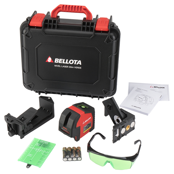NIVEL LASER CRUZ VERDE NIV30V BELLOTA 30 M