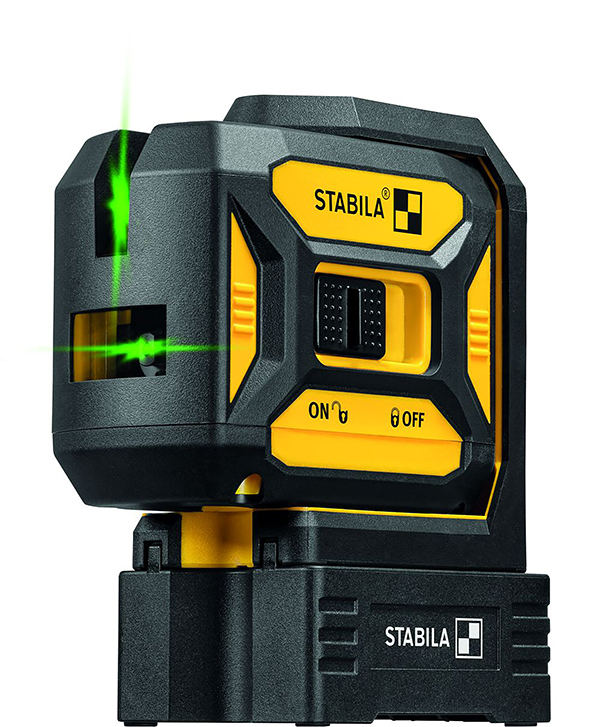 NIVEL LASER 3 LINEAS CRUZ/PLOMADA LAX 320G 199876 STABILA -