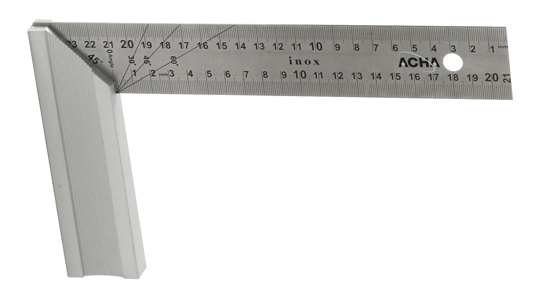 ESCUADRA CARPINTERO PRO INOX 40-304 ACHA 300X170 MM