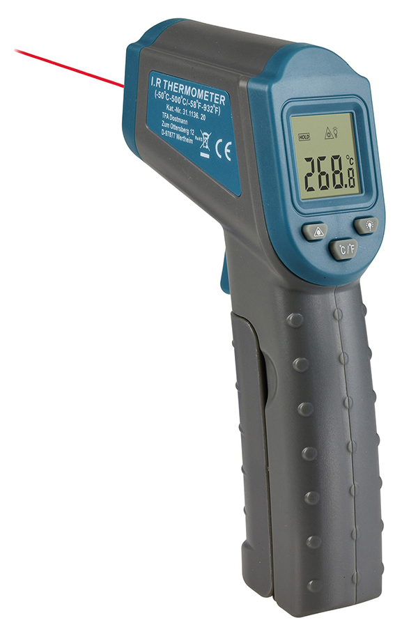 TERMOMETRO INFRARROJOS INDUSTRIAL DIGITAL 31.1136.20 HERTER -