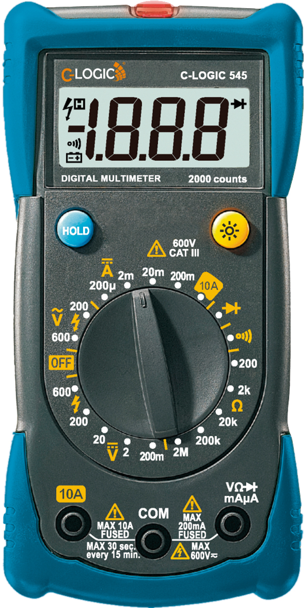 MULTIMETRO DIGITAL PRO 10A 50002 ACHA -