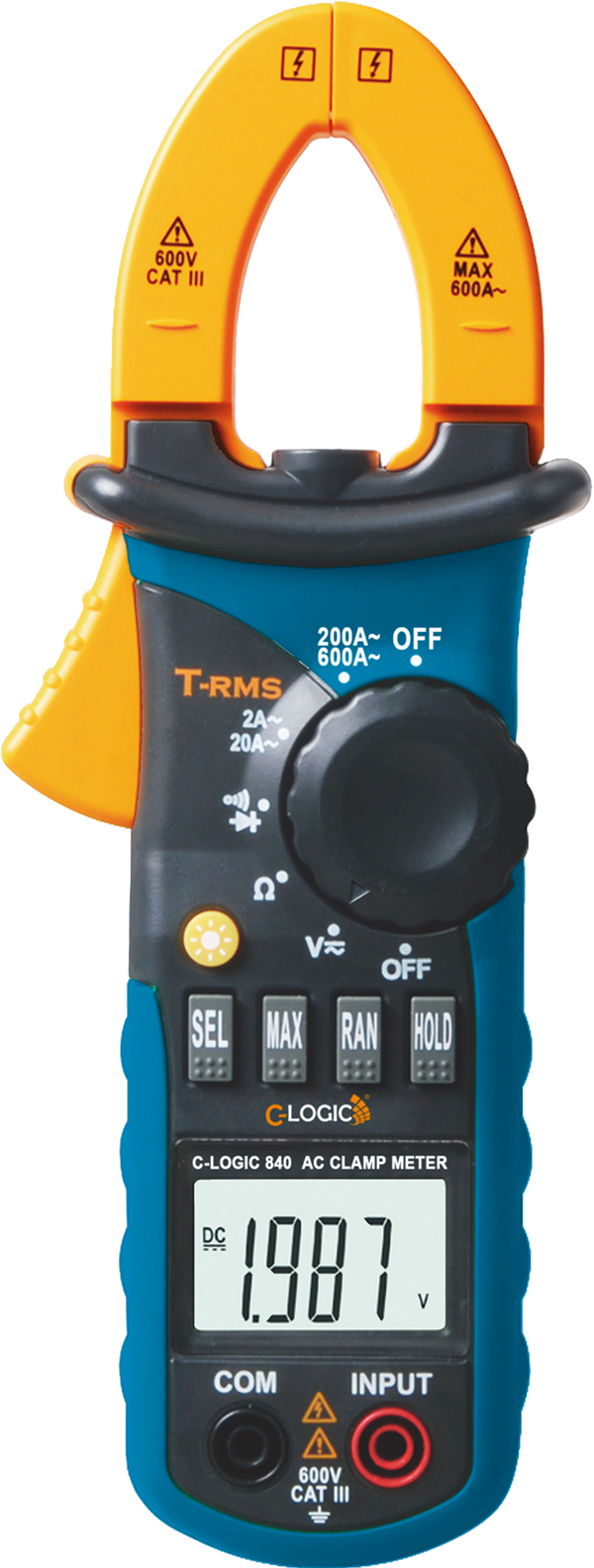 PINZA AMPERIMETRICA DIGIT TRMS 50022 ACHA -