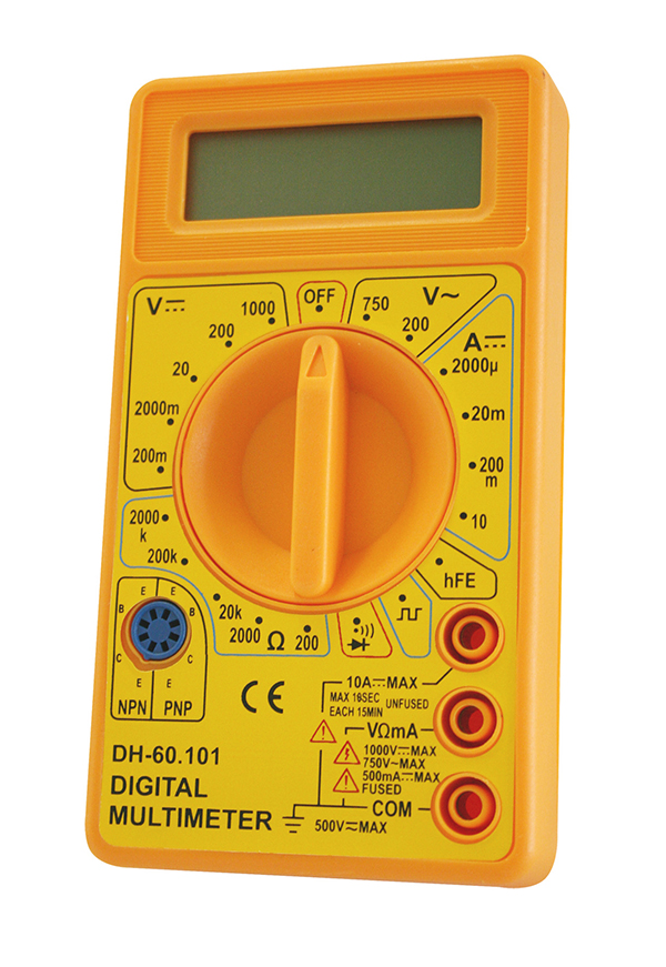 MULTIMETRO DIGITAL 10 A 60101 DH -