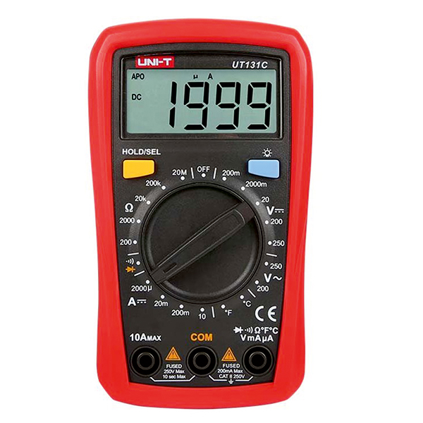 MULTIMETRO DIGITAL UT131C 9972 SILVER -