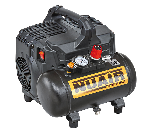 COMPRESOR 1HP S/ACEITE 8BAR SILTEK NUAIR AIRUM 6 L