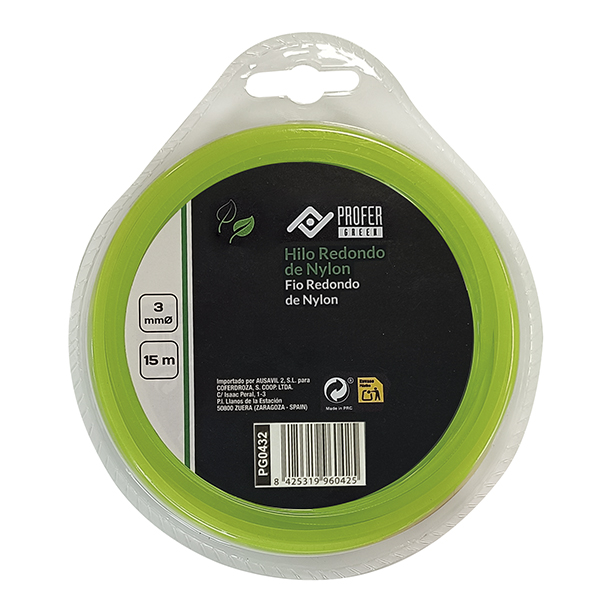 HILO NYLON DESBRO REDON 2,4 MM PG0431 PROFER GREEN 100 M