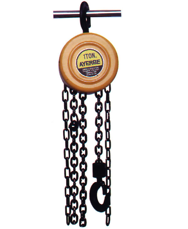 POLIPASTO CADENA 2,5 MT. 580400 AYERBE 1 TM