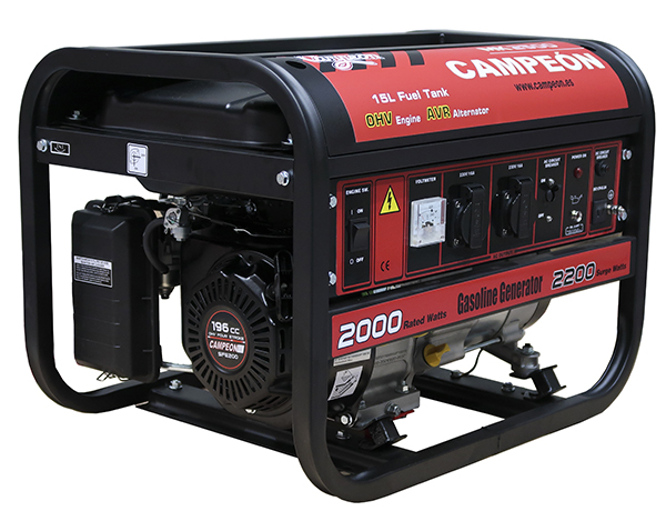 GENERADOR MONOF 4T 5.5CV MK-2500 CAMPEON 2,2 KW