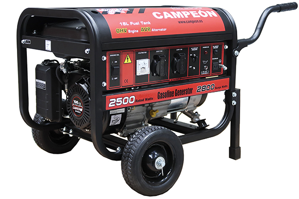 GENERADOR MONOF 4T 6.5CV MK-3600 CAMPEON 2,5 KVA