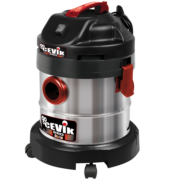 ASPIRADOR INOX. 20 LTS CE-PRO20X CEVIK 1250 W
