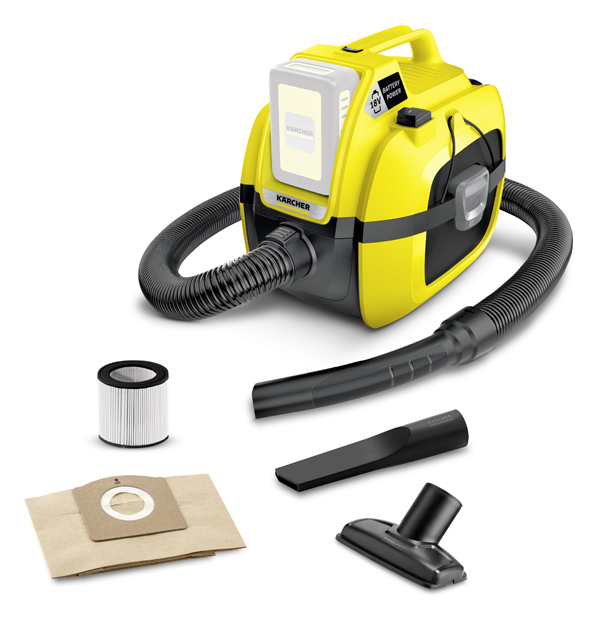 ASPIRADOR S/BAT SECO LIQUIDO 7 LT WD1 1.198-300.0 KARCHER 18 V