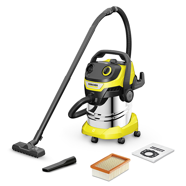 ASPIRADOR SECO LIQUIDO 19 LT WD 5 S 1.628-350.0 KARCHER 1000 W