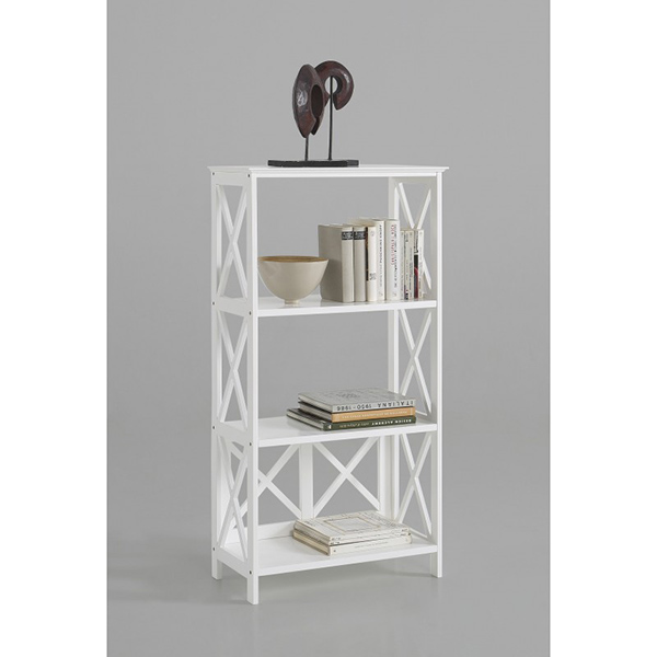 ESTANTERIA PINO LACADA BCO VICTORIA 4B 30002 CLOSET 60X30X111