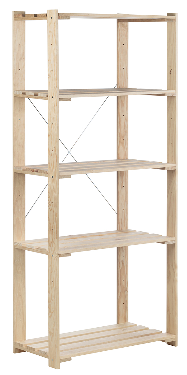 ESTANTERIA ALISTONADA EVOL.NEW 5/B EVET50.99 ASTIGARRAGA 77X39X174