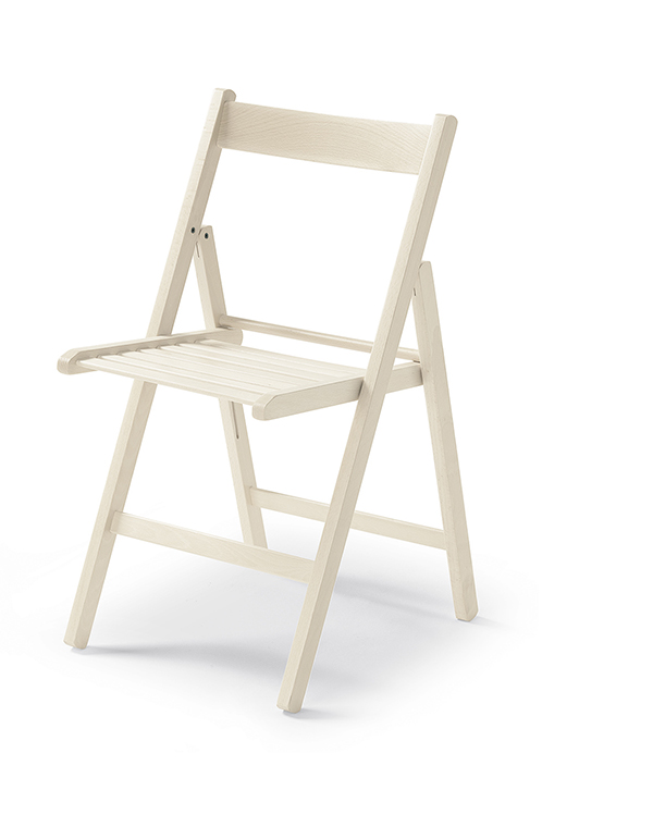 SILLA PLEGABLE MADERA BLANCO 01L_WHITE BUIANI 425X475X79
