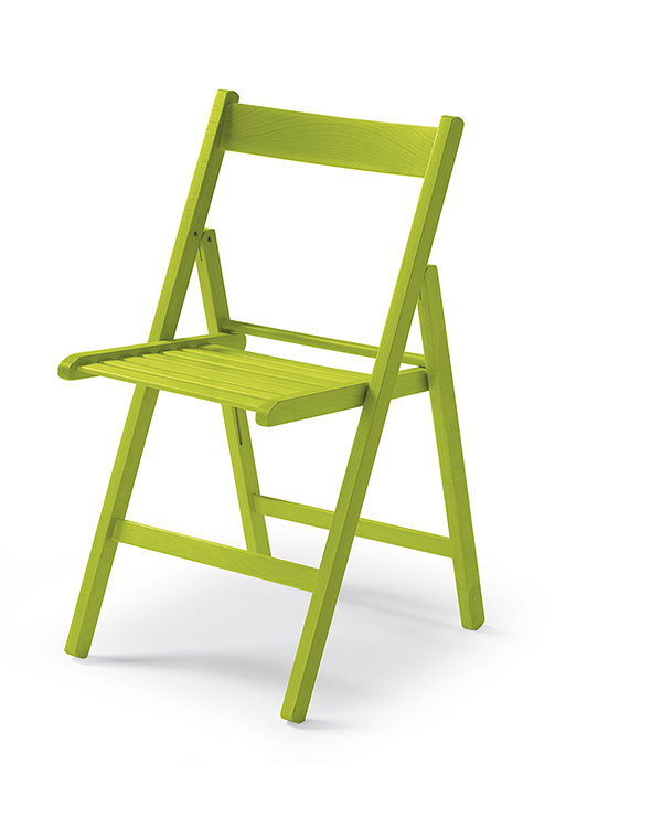 SILLA PLEGABLE MADERA VERDE 01L_GREEN BUIANI 425X475X79
