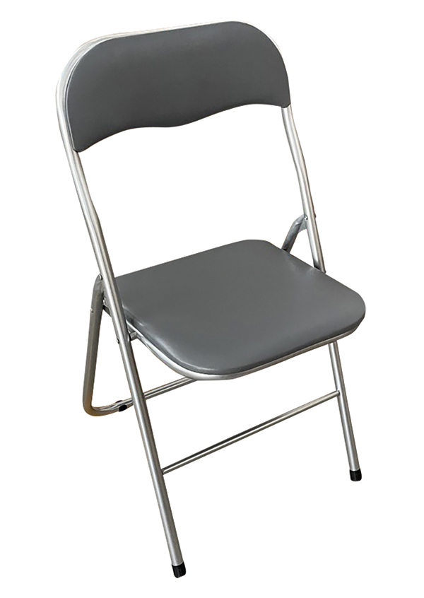 SILLA PLEGABLE ALUMIN GRIS PH1498 PROFER HOME 44X47X81CM
