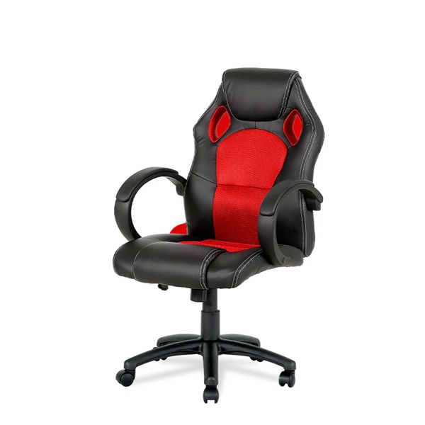 SILLON OFICINA-GAMING OLIMPIA ROJA/NEGR FS7801MRJ FURNITURE STYLE -