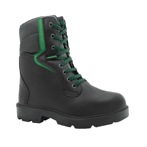 BOTA PIEL MOTOSIERRA S3 PU+PL NEGRA THOR 44