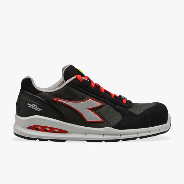 ZAPATO SERRAJE S3 RUN NET GRIS AIRBOX LOW DIADORA 40